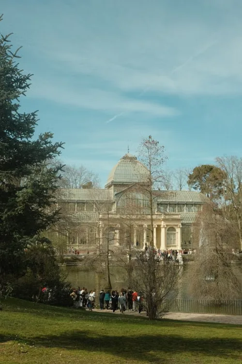 Parque del Retiro y Palacio de Cristal