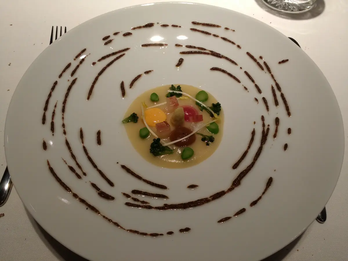 Plato de alta cocina (imagen ilustrativa)