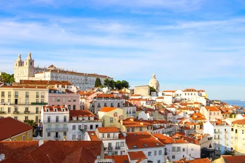Castillo de São Jorge, Plaza del Comercio y Barrio de Alfama