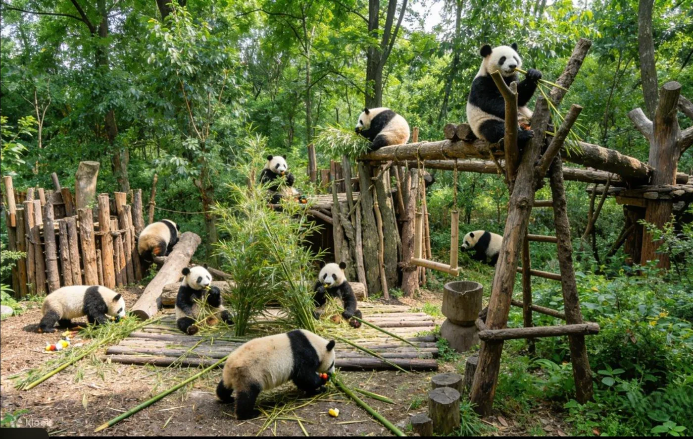 Base de investigación de pandas gigantes — Viavora Travel