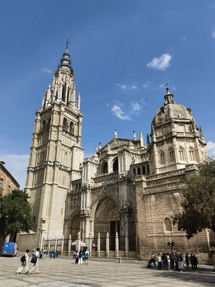 Catedral de Toledo, foto de Araya durante el viaje